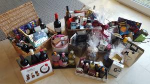 Donations by Rotarians raised the sum of £1260 through a Christmas Raffle